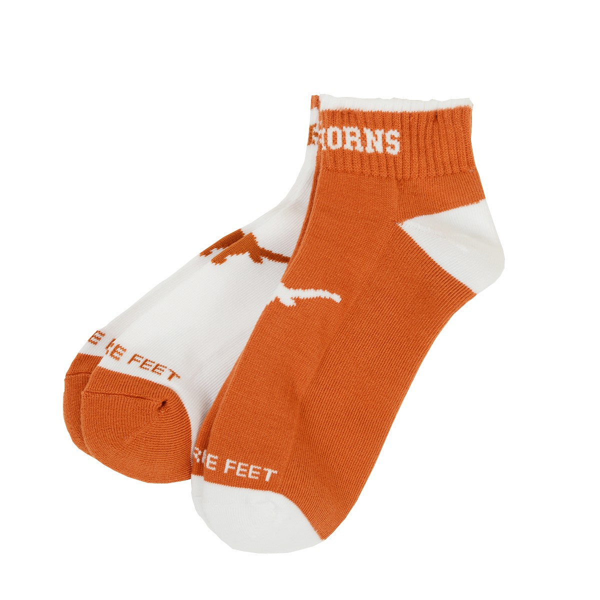 Texas Longhorn Front & Center Ankle Socks (2 Pack)