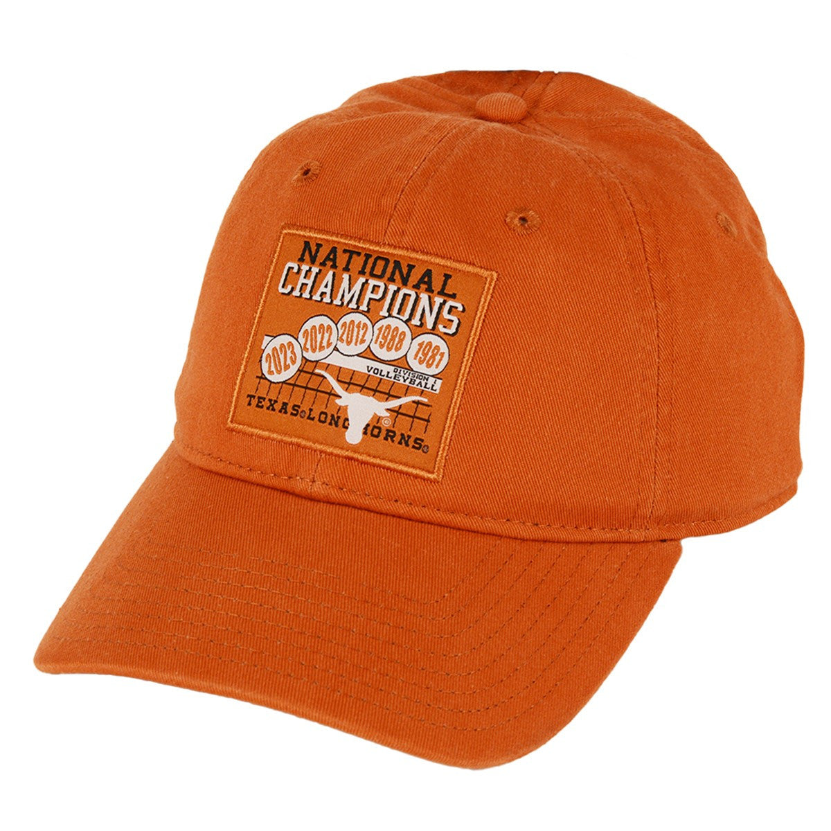 Texas Longhorn 5 Time National Championship Volleyball Hat
