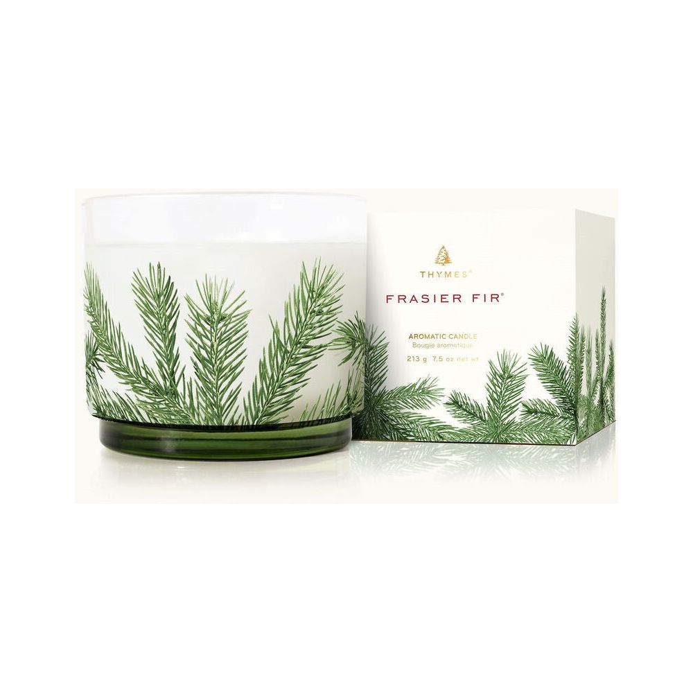 Thymes Frasier Fir Small Pine Needle Luminary Candle (7.5 oz) (TH03505242100)