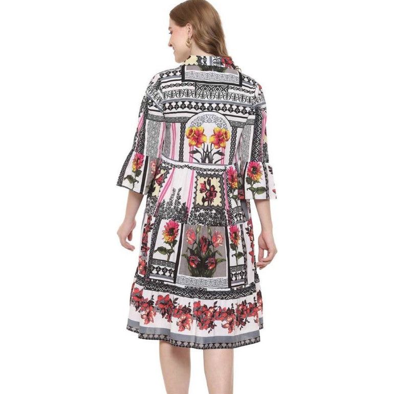 Parsley & Sage Tina Embroidered Dress