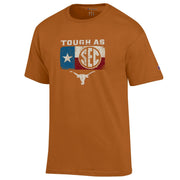 Texas Longhorn SEC Tough As Texas Flag Tee (BO)
