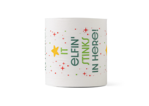 North Pole Plumbing Co. Hilarious Holiday Toilet Paper