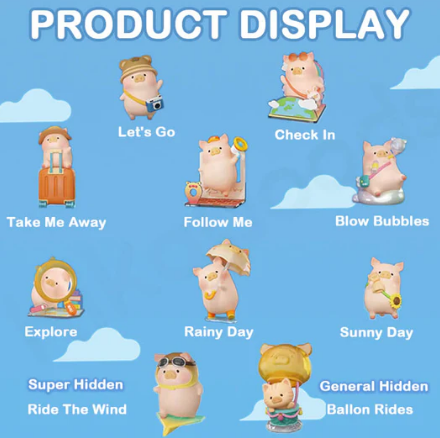 Lulu the Piggy's Travel Series Blind Box