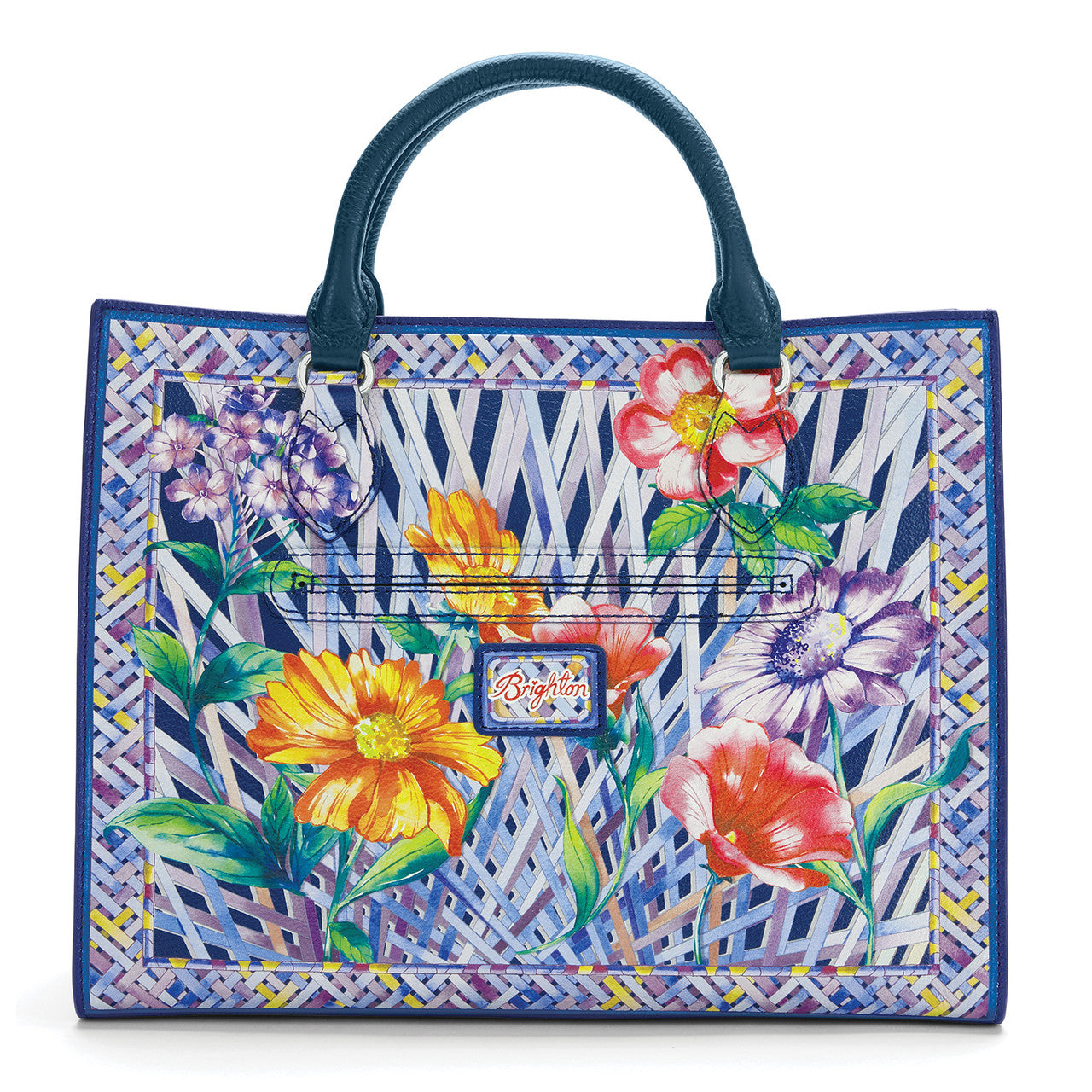 Brighton Campbell Trellis Blooms Tote (H4380M) MULTI