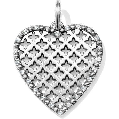 Brighton Trellis Heart Amulet
