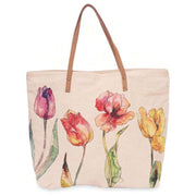 Cott N Curls Tulips Tote
