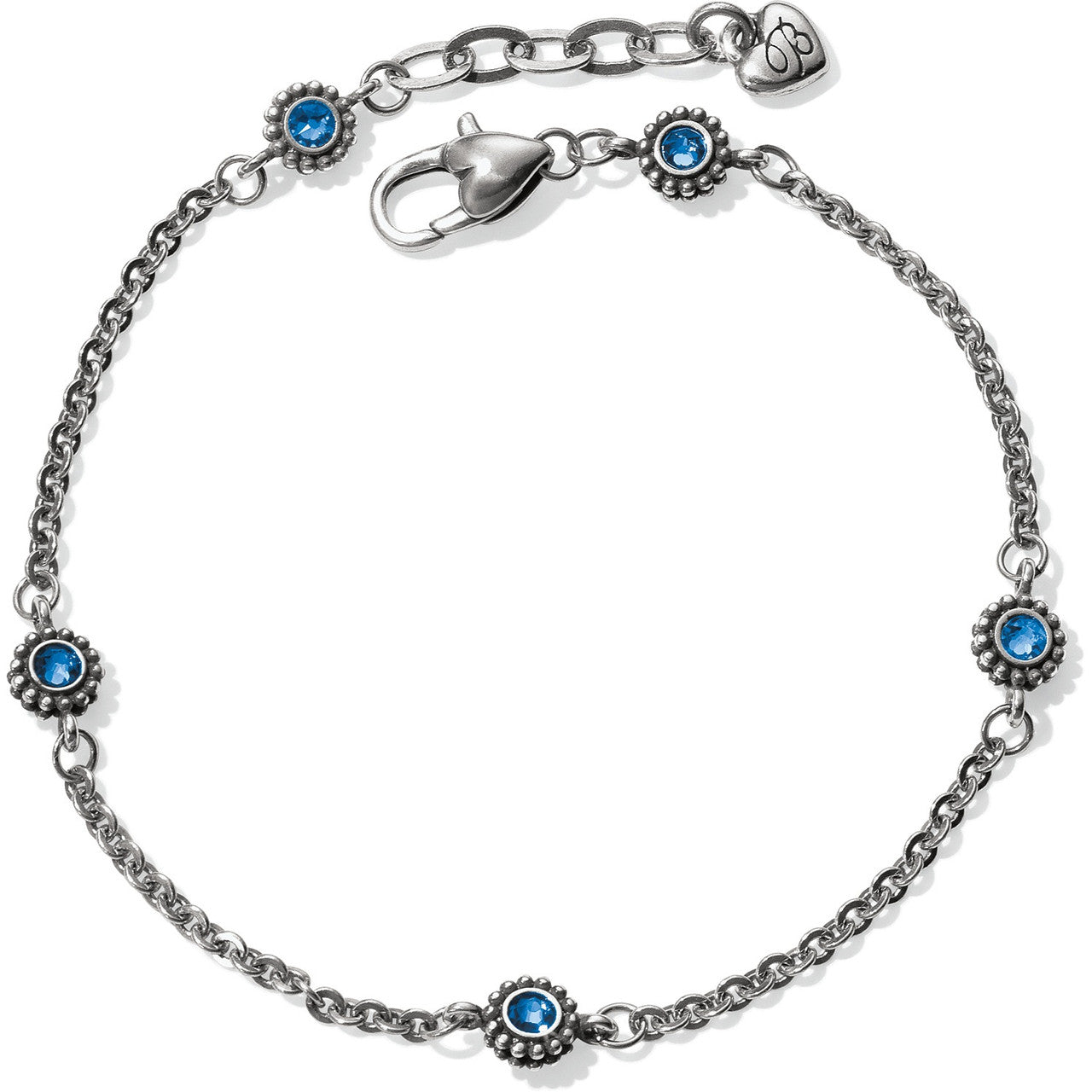 Twinkle, twinkle, you're the star! This sweet ankle bracelet adds a wee bit of sparkle to your look.