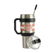 Texas Longhorn Volleyball 5 Times National Champions 40 oz Stainless Tumbler (TX-40H-5TIMES)