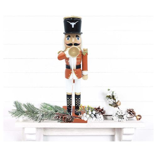 Texas Longhorn 14" Bugler Nutcracker