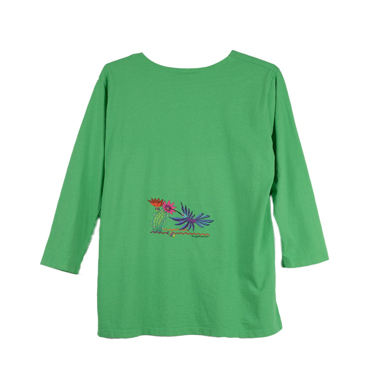 Sabaku Undeniable Attraction 3/4 Sleeve Tee (MEADOW GRN)