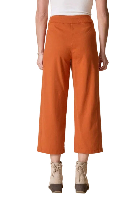 Habitat Stonewash Cotton Knit Flood Pant (31567)(Paprika)