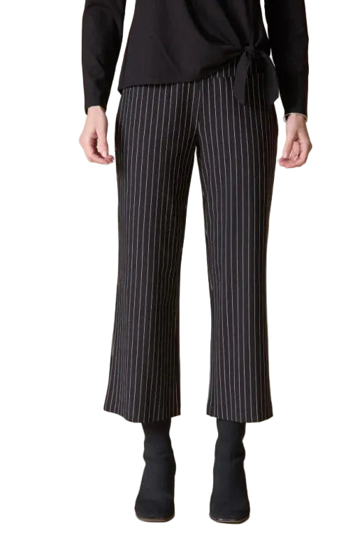 Habitat Core Travel Knit Stripe Flood Pant (56571) (Black Stripe)