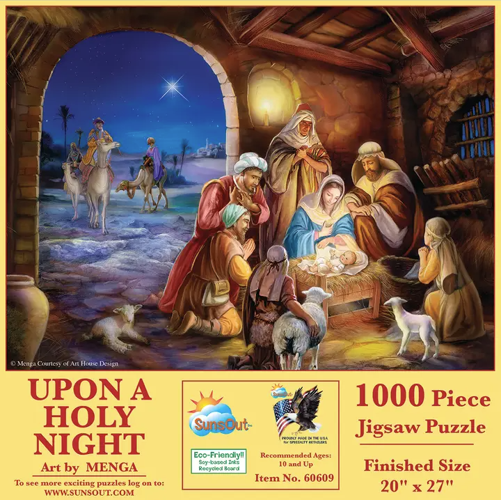 Upon A Holy Night 1000 Piece Puzzle