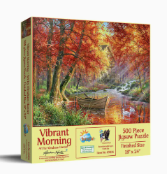 Vibrant Morning 500 Pc Puzzle
