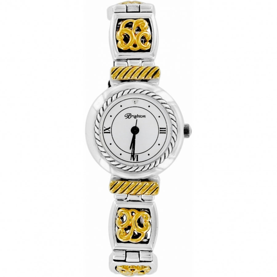 Brighton Camden Two-Tone with Reversible Leather Band Watch (W3250)