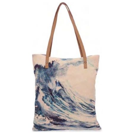 Cott N Curls Great Wave Bookbag