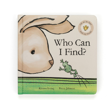 Jellycat Who Can I Find Book