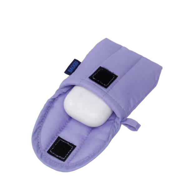 Baggu Puffy Earbuds Case - Wisteria
