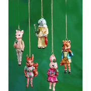 One Hundred 80 Degrees Woodland Animals Glass Ornament (5 Styles)