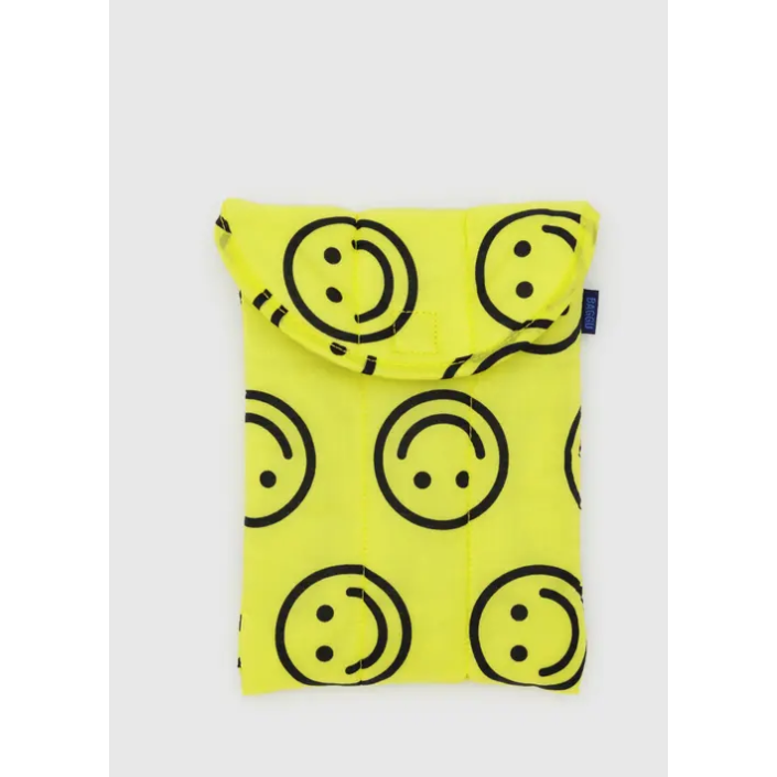 Baggu Puffy Tablet Sleeve 8" - Yellow Happy