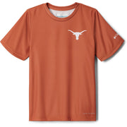 Texas Longhorn Columbia Youth Terminal Tackle Short Sleeve Shirt